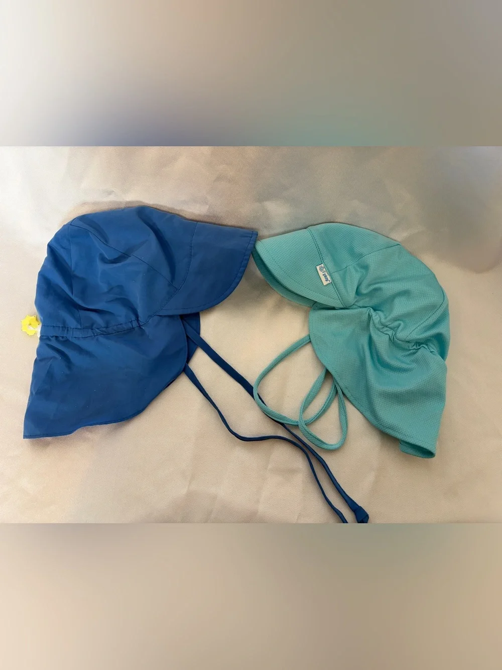 Kids Sun Hats in Royal Blue and Sky Blue